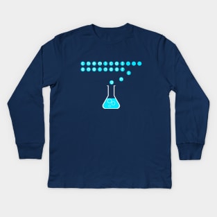 chemical engineering engineer t-shirt with logo Kids Long Sleeve T-Shirt